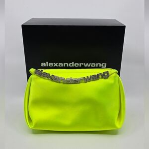 Alexander Wang Marquess Micro Shoulder Bag Soft Glowstick